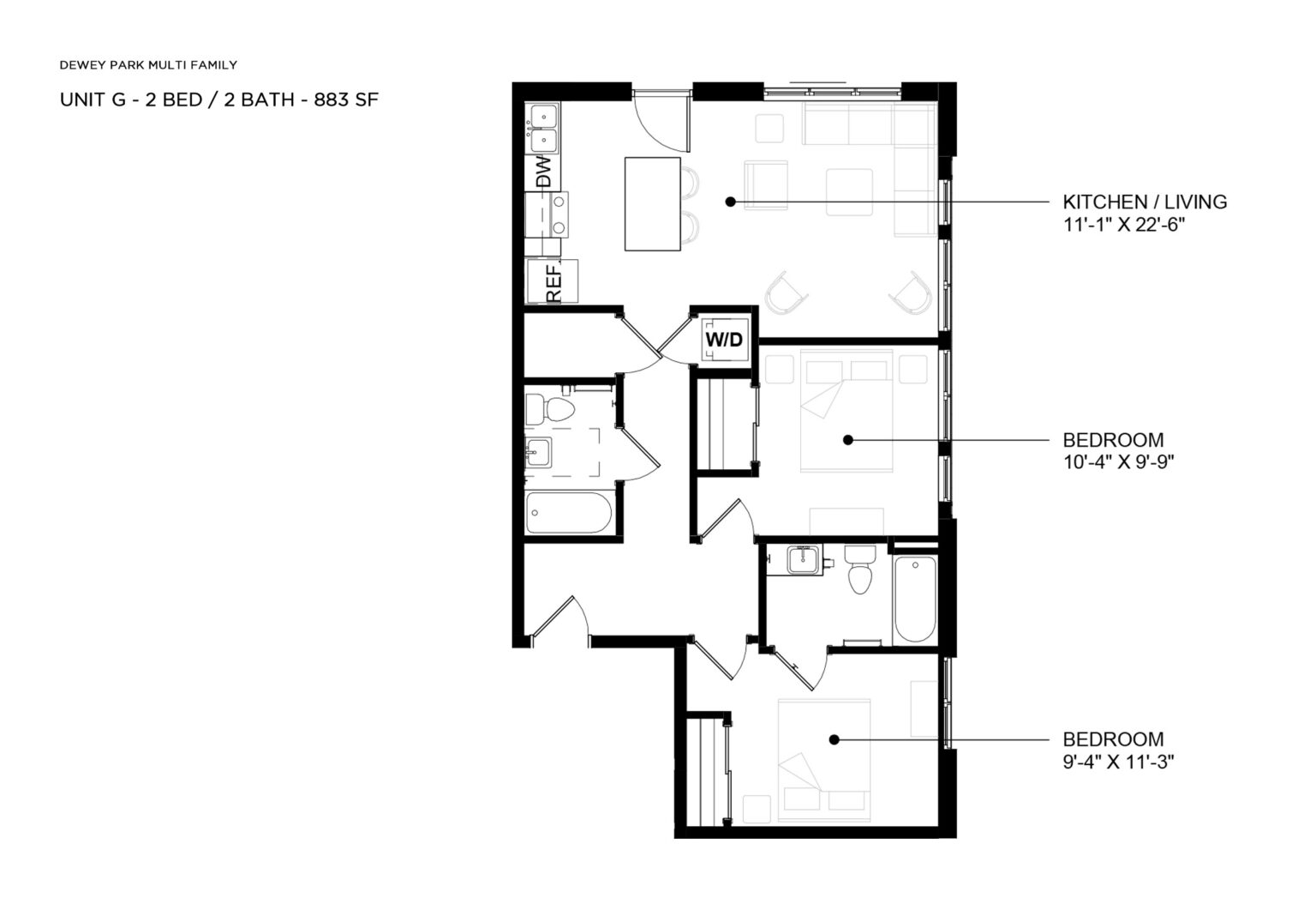 Floor Plans Dewey Park