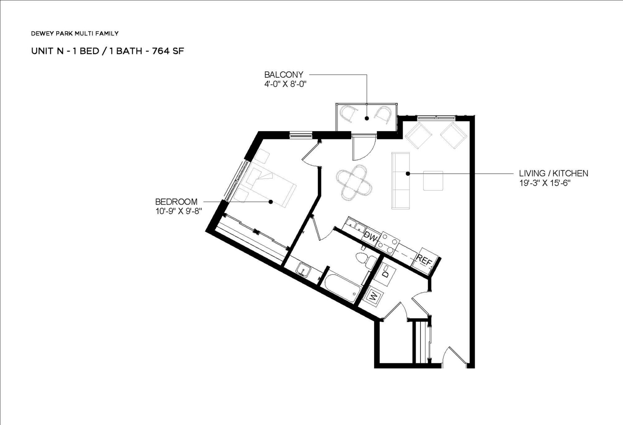 Floor Plans - Dewey Park